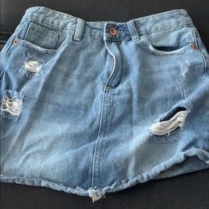 Jean skirt